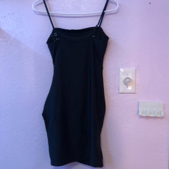SOLD Black Short Dress - Picture 2 of 4